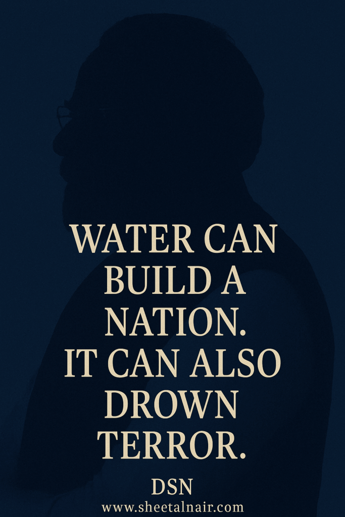 Modi Just Weaponized Water